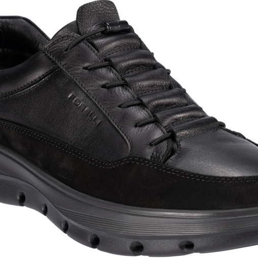 NICOLAS-G Erkek Deri Ayakkabı Siyah - 5