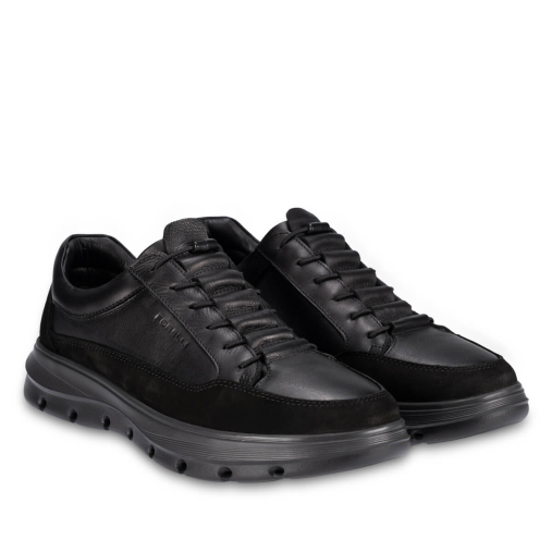 NICOLAS-G Erkek Deri Ayakkabı Siyah - 2