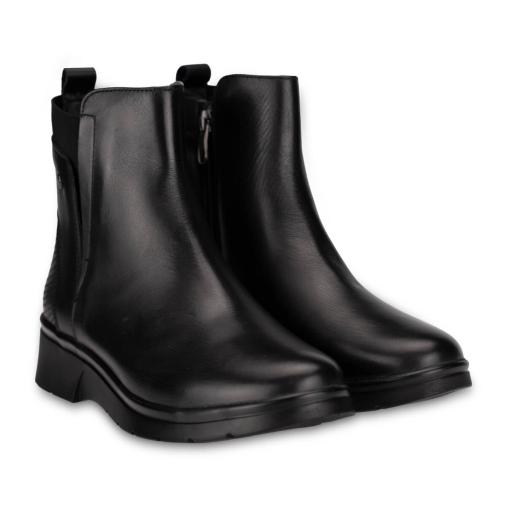 ODES-G Kadın Deri Bot Siyah - Forelli (1)