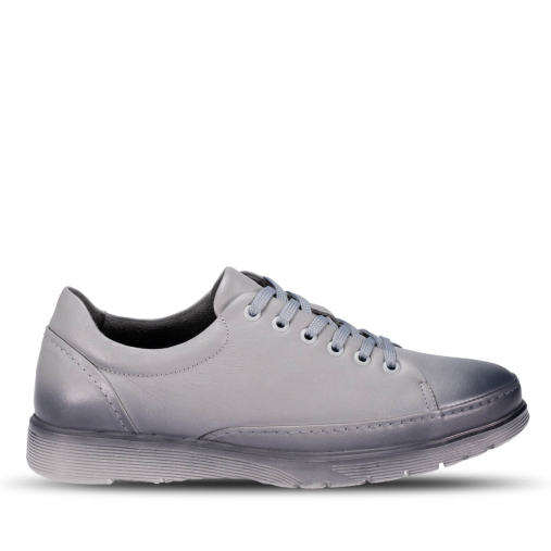 OLIVER-G Erkek Deri Ayakkabı Gri 