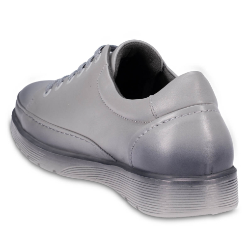 OLIVER-G Erkek Deri Ayakkabı Gri - 4