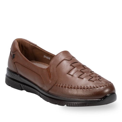 OLIVIA-H Kadın Deri Ayakkabı Taba - 2