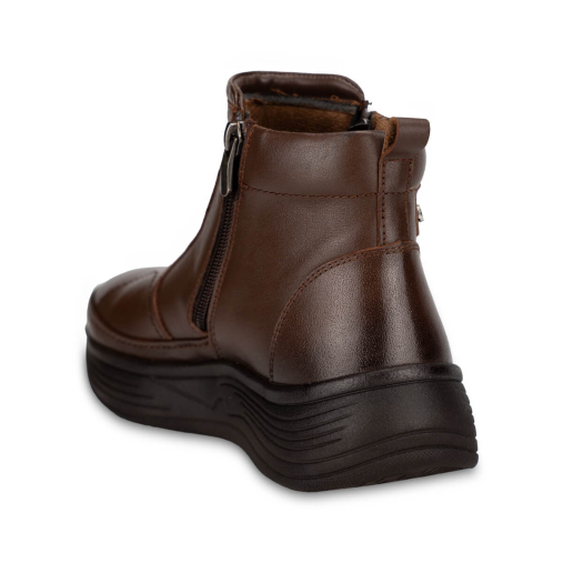 OSLO-G Kadın Deri Hallux Bot Taba - 4