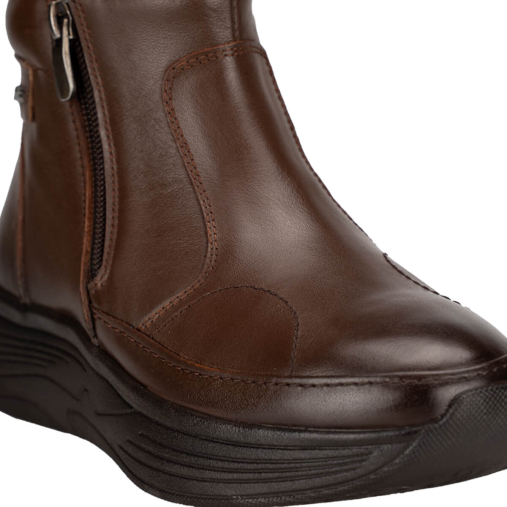 OSLO-G Kadın Deri Hallux Bot Taba - 5