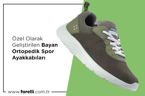 Özel Olarak Geliştirilen Bayan Ortopedik Spor Ayakkabıları