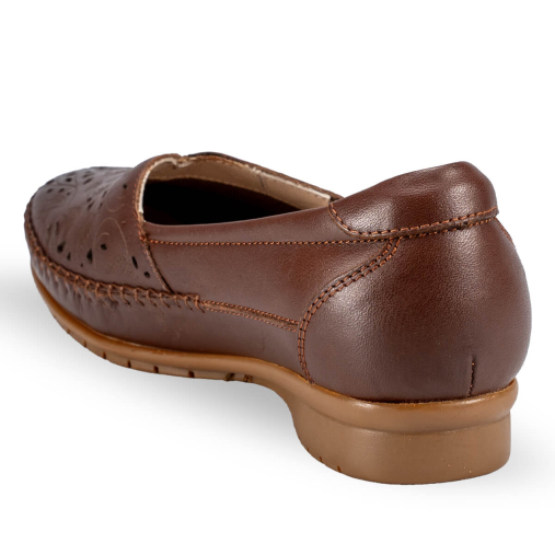 PANNY-G Kadın Deri Ayakkabı Taba - 4