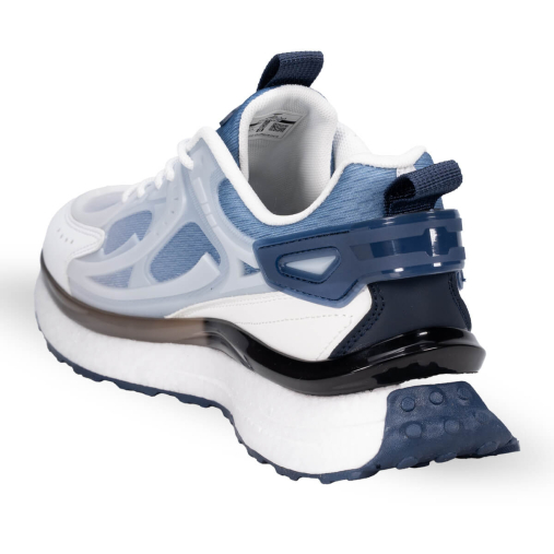 PETRO-G Erkek Ayakkabı Beyaz-Mavi - 4