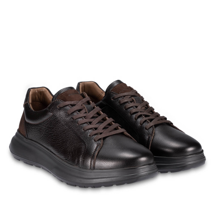 PORTER-G Erkek Deri Ayakkabı Kahve - Forelli (1)