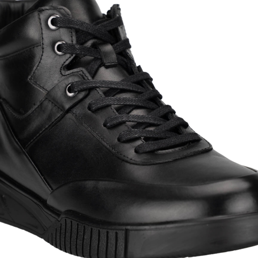 REGAN-G Erkek Deri Bot Siyah - 5