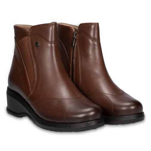 RENA-K Kadın Deri Bot Taba - 2