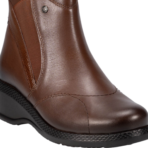 RENA-K Kadın Deri Bot Taba - 5