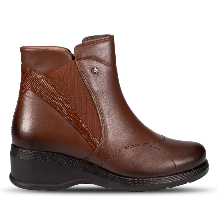 RENA-K Kadın Deri Bot Taba - Forelli