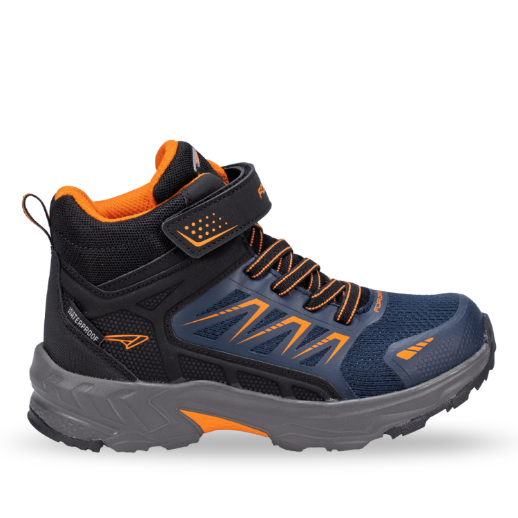 ROCKET Çocuk Waterproof Bot Lacivert-Turuncu - Forelli