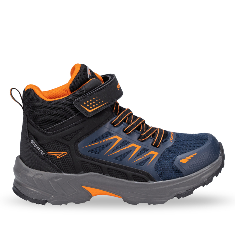 ROCKET Çocuk Waterproof Bot Lacivert-Turuncu - Forelli