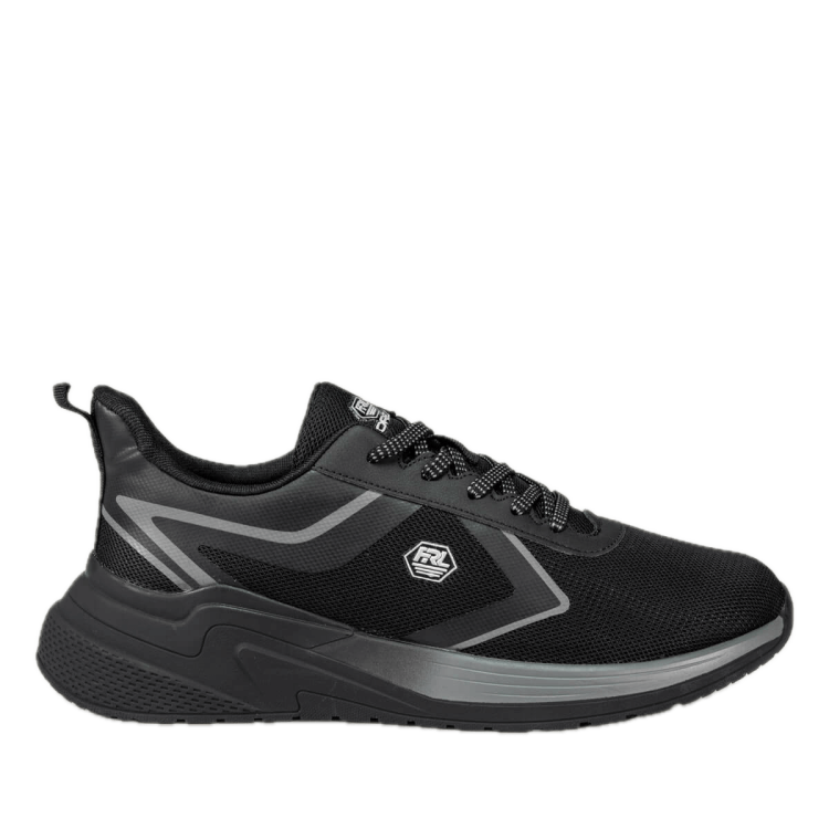 ROX-G Erkek Ayakkabı Siyah - Forelli