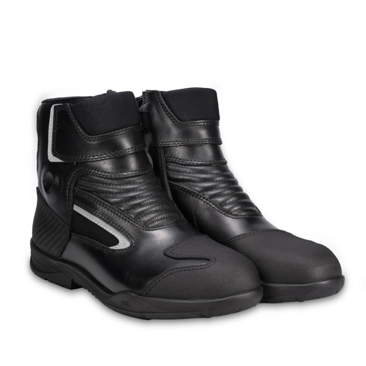 ŞAHİN-G Erkek Kısa Konçlu Bot Siyah - Forelli (1)