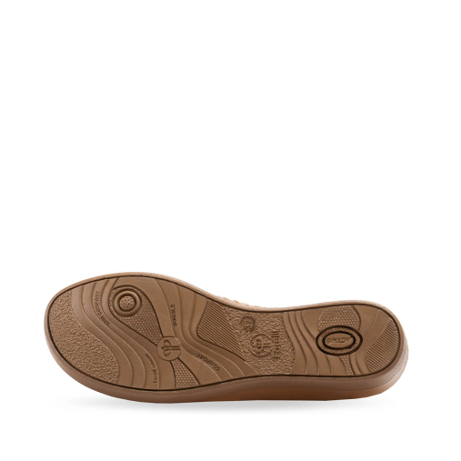 SALLY-G Kadın Deri Sandalet Taba-Yeşil - 4