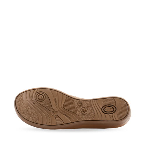 SALLY-G Kadın Deri Sandalet Taba-Yeşil - 4