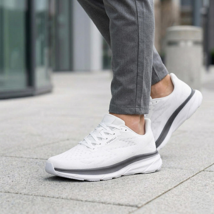 SANTIAGO-G Erkek Ayakkabı Beyaz - Forelli (1)