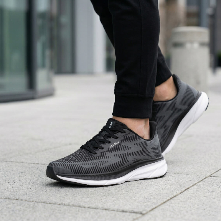 SANTIAGO-G Erkek Ayakkabı Siyah - Forelli (1)