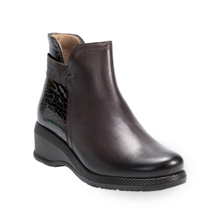 SUDE-K Kadın Deri Bot Kahve - Forelli (1)