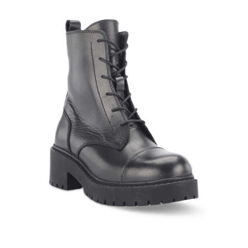 CITY-G Kadın Bot Meşin Astar Siyah 