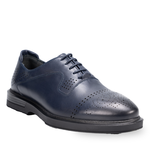 TEDD-G Erkek Deri Ayakkabı Lacivert - 2