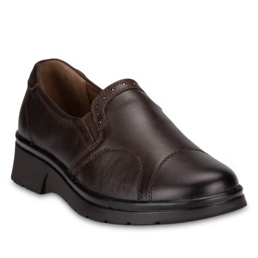 TEGRA-H Kadın Deri Hallux Ayakkabı Kahve - 3