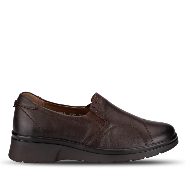 TEGRA-H Kadın Deri Hallux Ayakkabı Kahve - Forelli