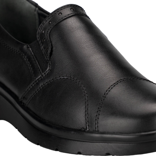 TEGRA-H Kadın Deri Hallux Ayakkabı Siyah - 5