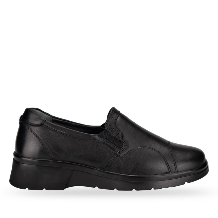 TEGRA-H Kadın Deri Hallux Ayakkabı Siyah - Forelli