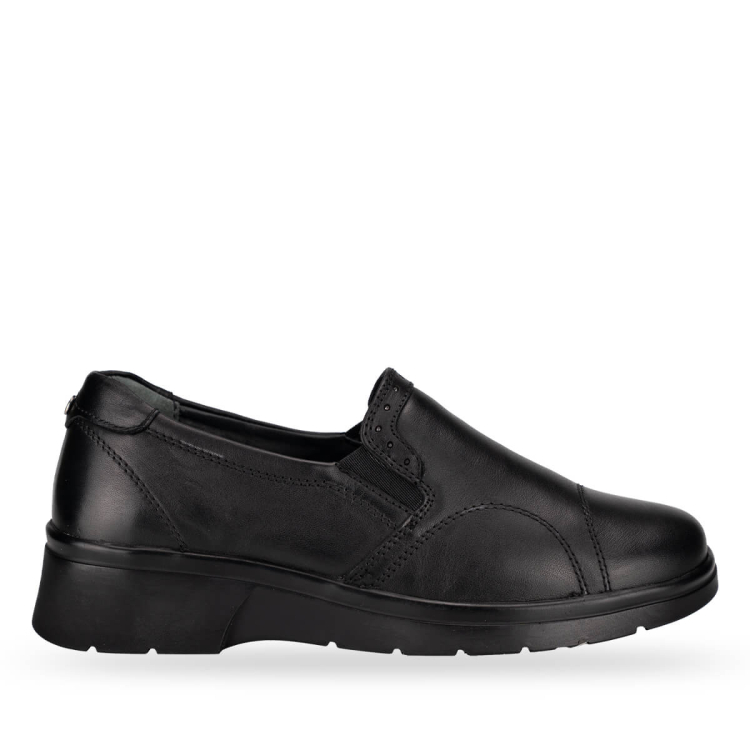 TEGRA-H Kadın Deri Hallux Ayakkabı Siyah - Forelli