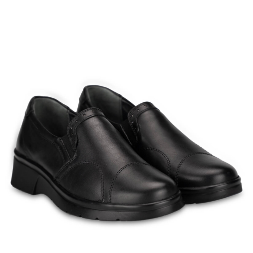 TEGRA-H Kadın Deri Hallux Ayakkabı Siyah - Forelli (1)