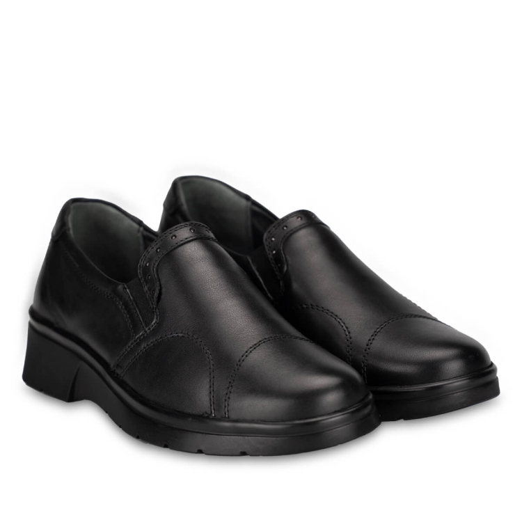 TEGRA-H Kadın Deri Hallux Ayakkabı Siyah - Forelli (1)