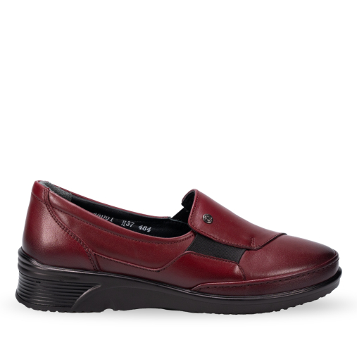 TERTE-G Kadın Deri Ayakkabı Bordo - 1