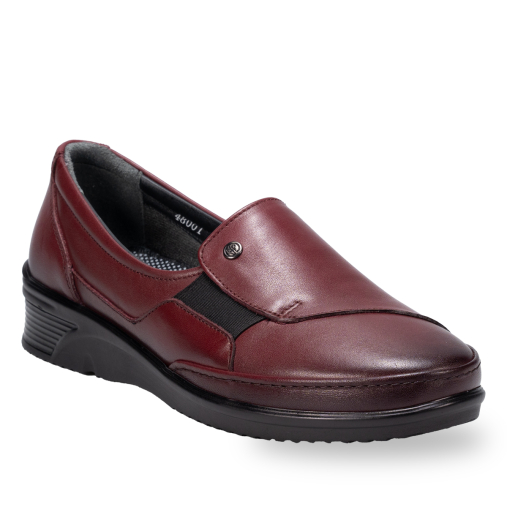 TERTE-G Kadın Deri Ayakkabı Bordo - 2