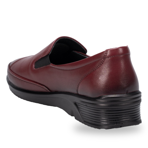 TERTE-G Kadın Deri Ayakkabı Bordo - 3