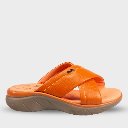 TOKYO-G Kadın Deri Terlik Orange 