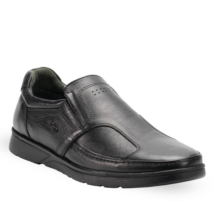 TOKYO-G Kadın Deri Terlik Siyah - Forelli (1)