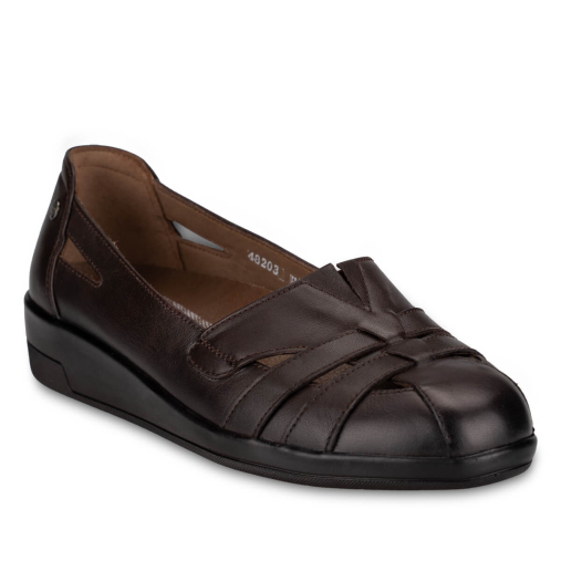 VANESA-H Kadın Deri Ayakkabı Kahve - 3