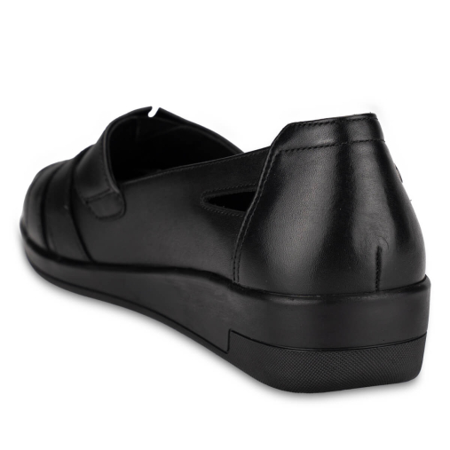 VANESA-H Kadın Deri Ayakkabı Siyah - 4