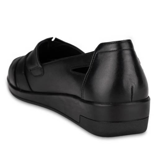 VANESA-H Kadın Deri Ayakkabı Siyah - 4