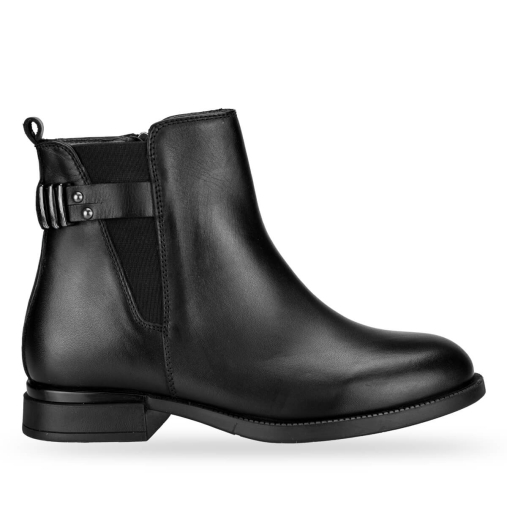 VENIS-G Kadın Deri Bot Siyah - 1