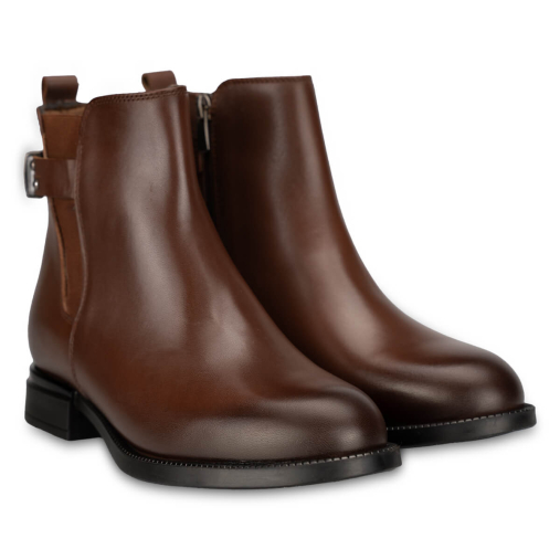 VENIS-G Kadın Deri Bot Taba - 2