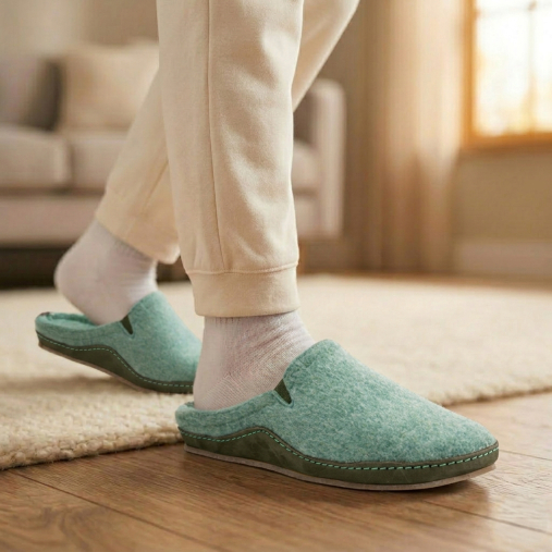 VERA-G Kadın Terlik Yeşil - Forelli (1)