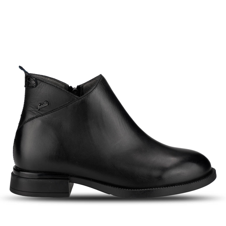 VIENNA-G Kadın Deri Bot Siyah - Forelli