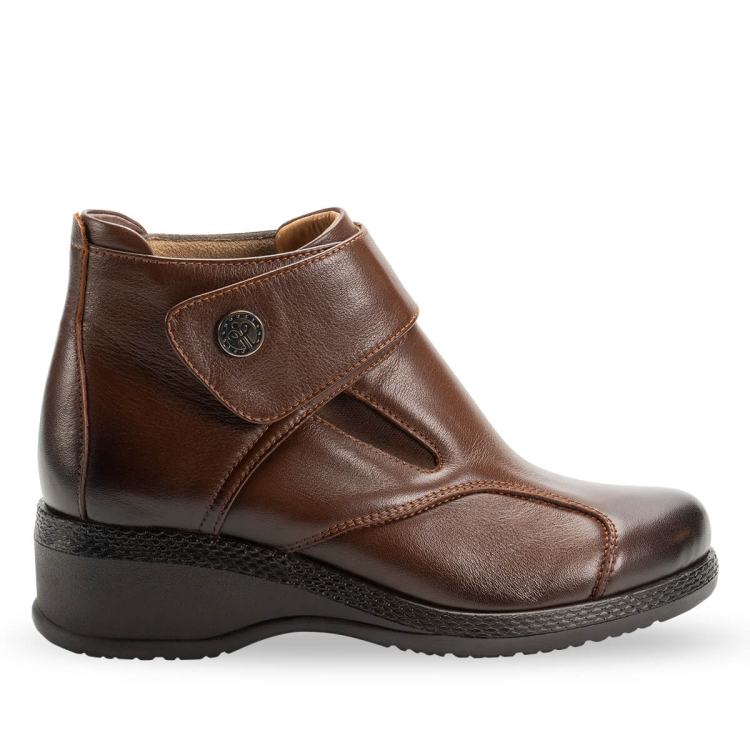 VIONIC-K Kadın Deri Hallux Bot Taba - Forelli