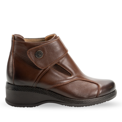 VIONIC-K Kadın Deri Hallux Bot Taba 